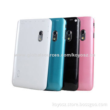 7-inch Android Tablet PCs with Capacitive Screen, A20 Solution CPU, Super Slim Body, external 3G